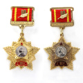 Venda quente de emblemas e medalhas militares de metal personalizado